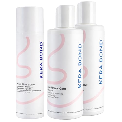 Image of New Moms Care Kit | Pregnancy and Postpartum Hair Care | Shampoo Leave In Conditioner | Paraben Silicone Free Mild Formula | For Pregnant Lactating Women | 2x100ml 50g