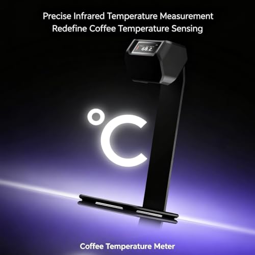 Termómetro digital para café y líquidos con sensor integrado en tiempo real 4