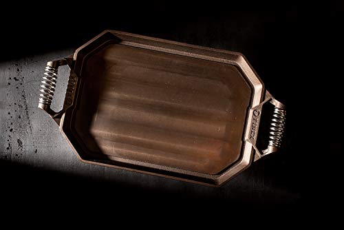 FINEX Cast Iron Double Burner Griddle