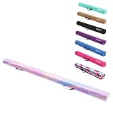 FBSPORT 6フィート バランスビーム:折りたたみフロア体操器具 子供/大人用 滑り止めゴムベース 体操ビーム トレーニング、練習、理学療法、プロのホームトレーニング用