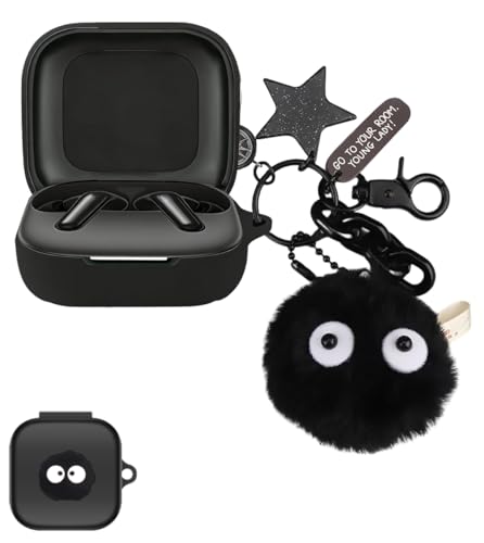 [KOMININA] Anker Soundcore P31i �p �P�[�X Soundcore P31i �p �J�o�[ �����[�d�\ �C���z���J�o�[ �����h�~ �L�Y�h�~ �ϏՌ� �h�� �h�o �y�� �V���R�� �C���z���P�[�X ���� �L�[�z���_�[�t�� (�u���b�N