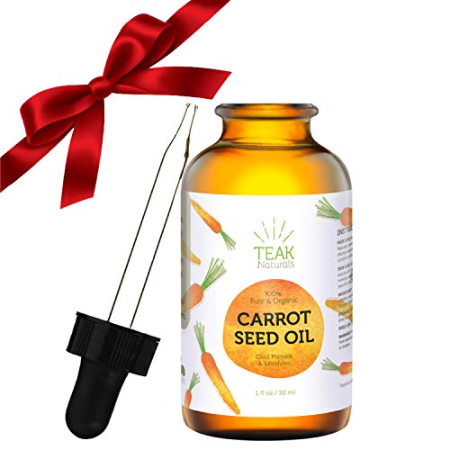 image for CARROT SEED OIL by Teak Naturals, 100% Organic Natural Cold Pressed & 