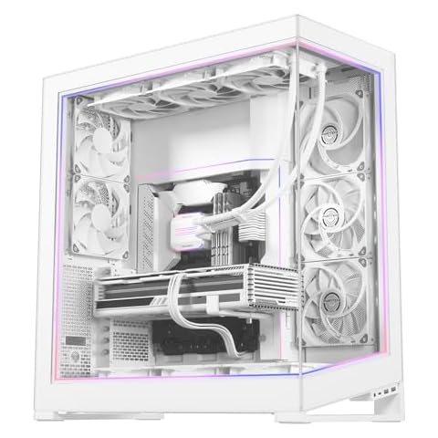 Phanteks NV9 Premium DRGB Kit, 4X D/A-RGB LED modules for NV9 Outer Frame, 1x D/A-RGB Power hub Included (White) Cover