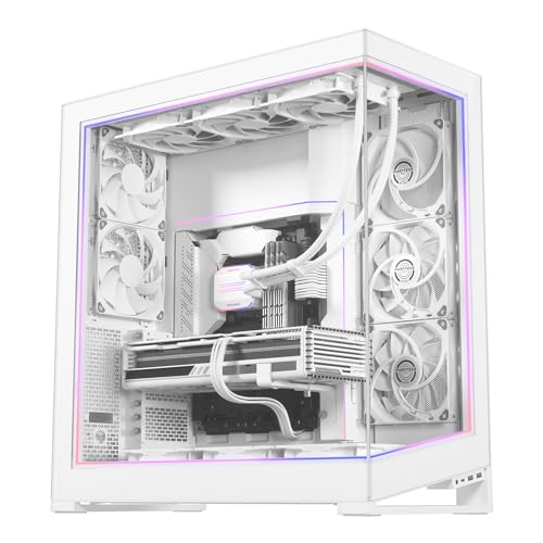 Phanteks NV9 Premium DRGB Kit, 4X D/A-RGB LED modules for NV9 Outer Frame, 1x D/A-RGB Power hub Included (White)