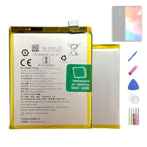 HIGHAKKU Ersatzakku Batterie BLP685 kompatibel mit OnePlus 6T A6010, A6013 & OnePlus 7 GM1901, GM1900, GM1905, GM1903 with Tools