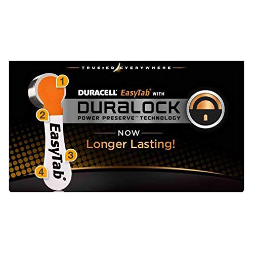 32pk Duracell Size 10 Mercury Free Zinc Air Hearing Aid Battery DA10B32ZM - Thumbnail 3