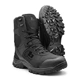Brisco Bota Táctica URBAN para Uso Policial y Militar - Calzado Ergonómico de Lona Techno Fiber con Cierre Lateral -...