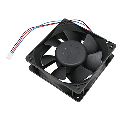 Ventilador de Refrigeración de CPU de 120 Mm, Conector Silencioso de 3 Pines de 1300 RPM, Ventilador para Caja de PC de Fácil Instalación con 7 Aspas de Ventilador, para Chasis