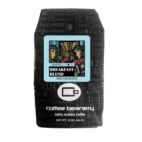 Breakfast Blend Specialty Coffee | 1 Bag of 12oz. Coffee (Very Fine) | Medium Roast