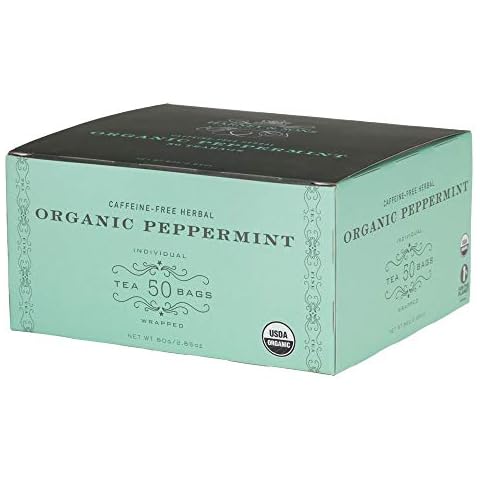 Harney & Sons Organic Peppermint Tea Cover