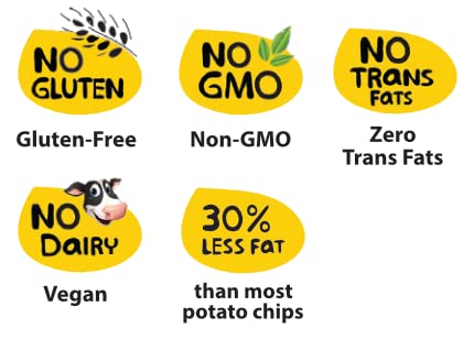 Wai Lana Veggie Chips Lime Chili (12 Pack Of 4.5 Ounce Individual Bags) - Gluten Free, Non-Gmo, Vegan, Zero Trans Fats #TOP3