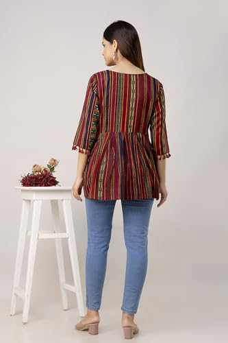 Image of Printed Top for Women&Girls