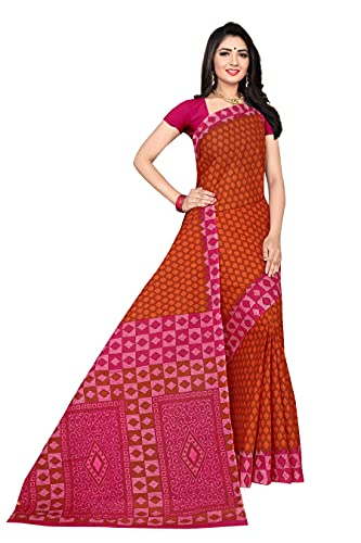 Image of TAMAIRA FASHION Mulmul Pure Cotton Saree For Woman |Office Wear Daily Wear Sarees For Women Without Blouse Piece(Available in 15 Colours)