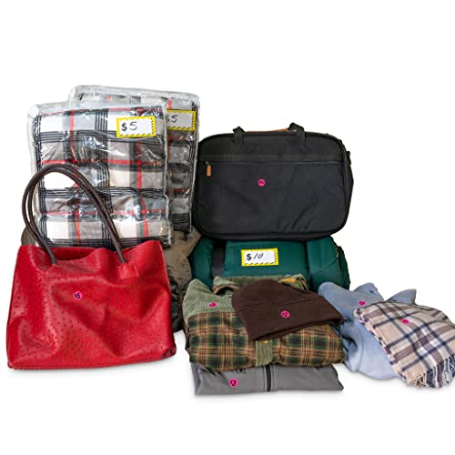 Sunburst Systems 7040, 4,000Ct. Assorted Color Price Labels With Large Pricing Tags #TOP4