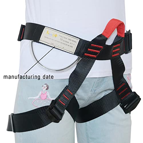 HeeJo Climbing, Rock Climbing, Half Body for Rappelling Fire Rescuing Tree Climbing Gear - Thumbnail 3