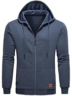 MATERIAL: Made of 96% polyester + 4% Spandex, which is breathable, soft, skin friendly. This hoodie will bring you a better wearing experience while providing you with enough sports comfort. Warm, lightweight and breathable hoodie that can be worn ou...