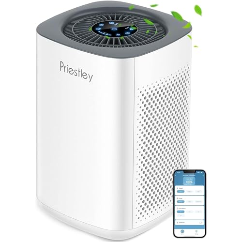 Air Purifiers for Home Large Room up to 1000 Ft², Smart WiFi Control, Removes 99.97% of Particles with H13 True HEPA Filter for 3-Stage Filtration, Air Cleaner for Allergies, Pets, Smoke