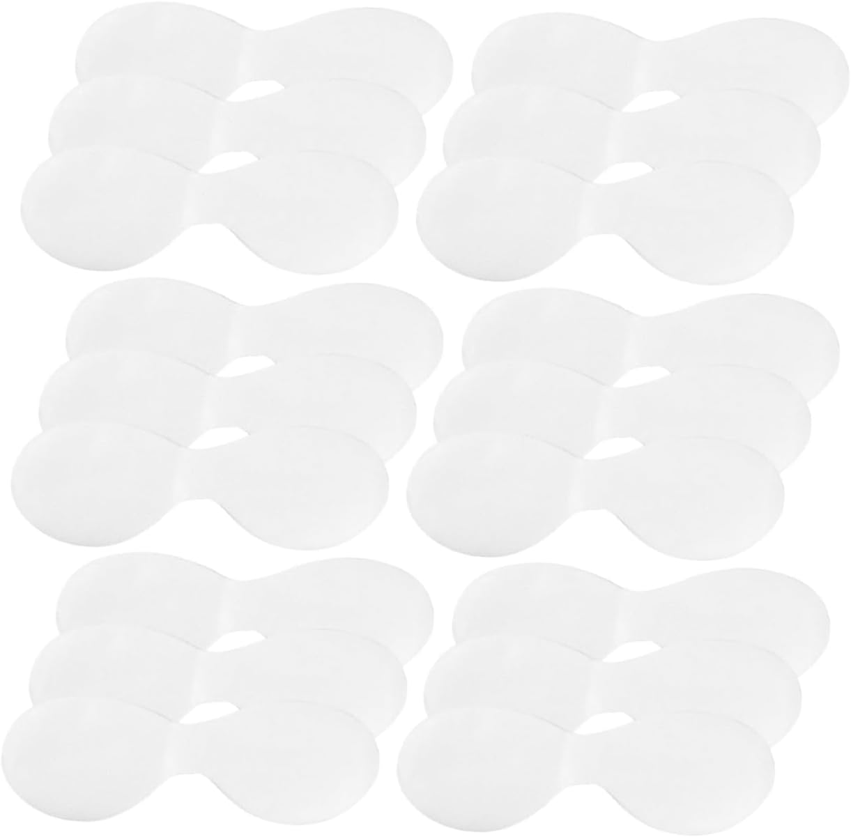 Generic 100 Sheets White Makeup Remover under Eye Mask Sticker Masks Non-woven Fabric