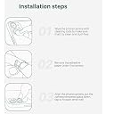 OpenTech® Premium Camera Lens Protector Tempered Glass Compatible For iPhone 16 Pro / 16 Pro Max with Individual Camera Lens Ring Protector (Black) gallery image