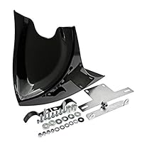 HDBUBALUS Kinn-Unterverkleidung Frontspoiler Air Dam Abdeckung für Harley Sportster Fatboy Softail Touring Glide Dyna