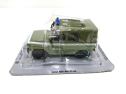 Preisvergleich Produktbild Unbekannt LKW UAZ 469 MILICJA Militaire 1 / 43 (ref: P204)