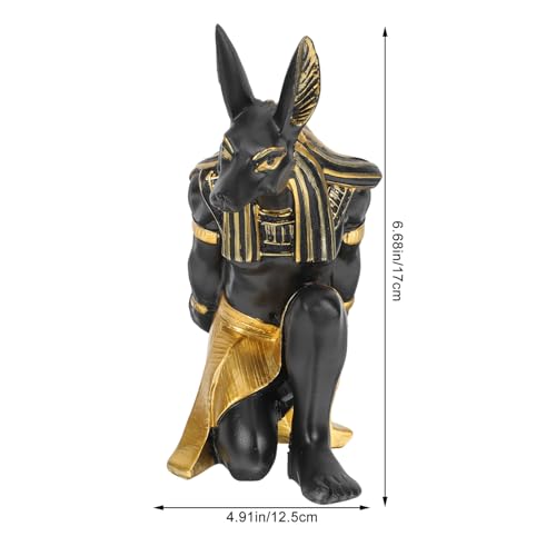 Support à vin Anubis noir, le cadeau déco idéal pour les passionnés - 3