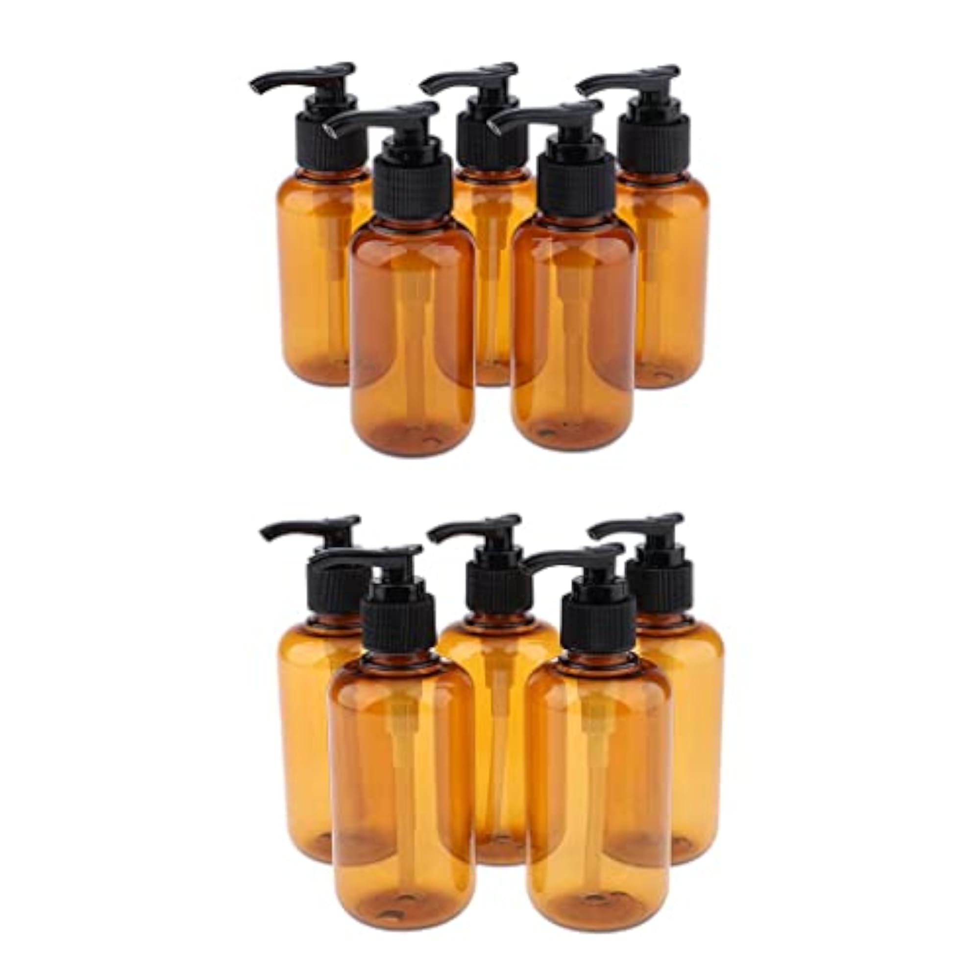 10pcs Refillable Shampoo Lotion Container Set, Travel Bottles