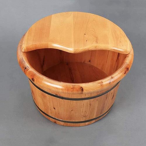 Spa de Pies Barril de Madera Natural para Masaje y Baño miniatura 2