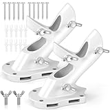 Anovo - Soporte para mástil de bandera, 2 posiciones con