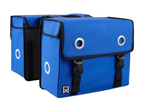 WiLa Home Dubbele Bisonyl Tas 30 l sacoche de velo double impermeable