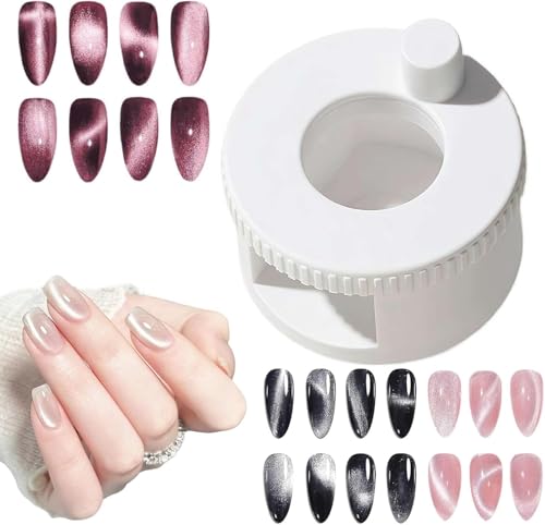 ネイル用マグネット 回転式 360度 キャットアイ 磁石 ネイルツール 9D ギャラクシー ジェルネイル 磁気 スティック 初心者 セルフネイル