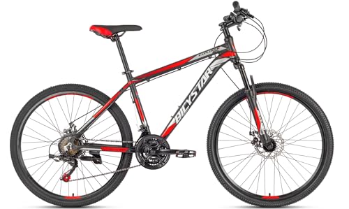 Mountainbike EX-9, 29 Zoll, 15,6 kg, Aluminiumrahmen, Shimano Schaltung Fahrrad MTB Trekkingrad Fahrrad Fitness Bike Gabelfederung Scheibenbremsen (29 Zoll Reifen)