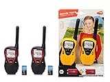 Die Walkie Talkies sind anmelde- und gebührenfrei. Sobald die Batterien eingelegt sind, kann es losgehen mit dem Abenteuer.