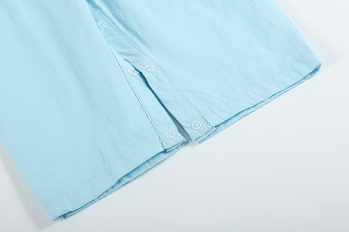 Lil cactus Blue Santa Smocked Overalls, 18-24 Months