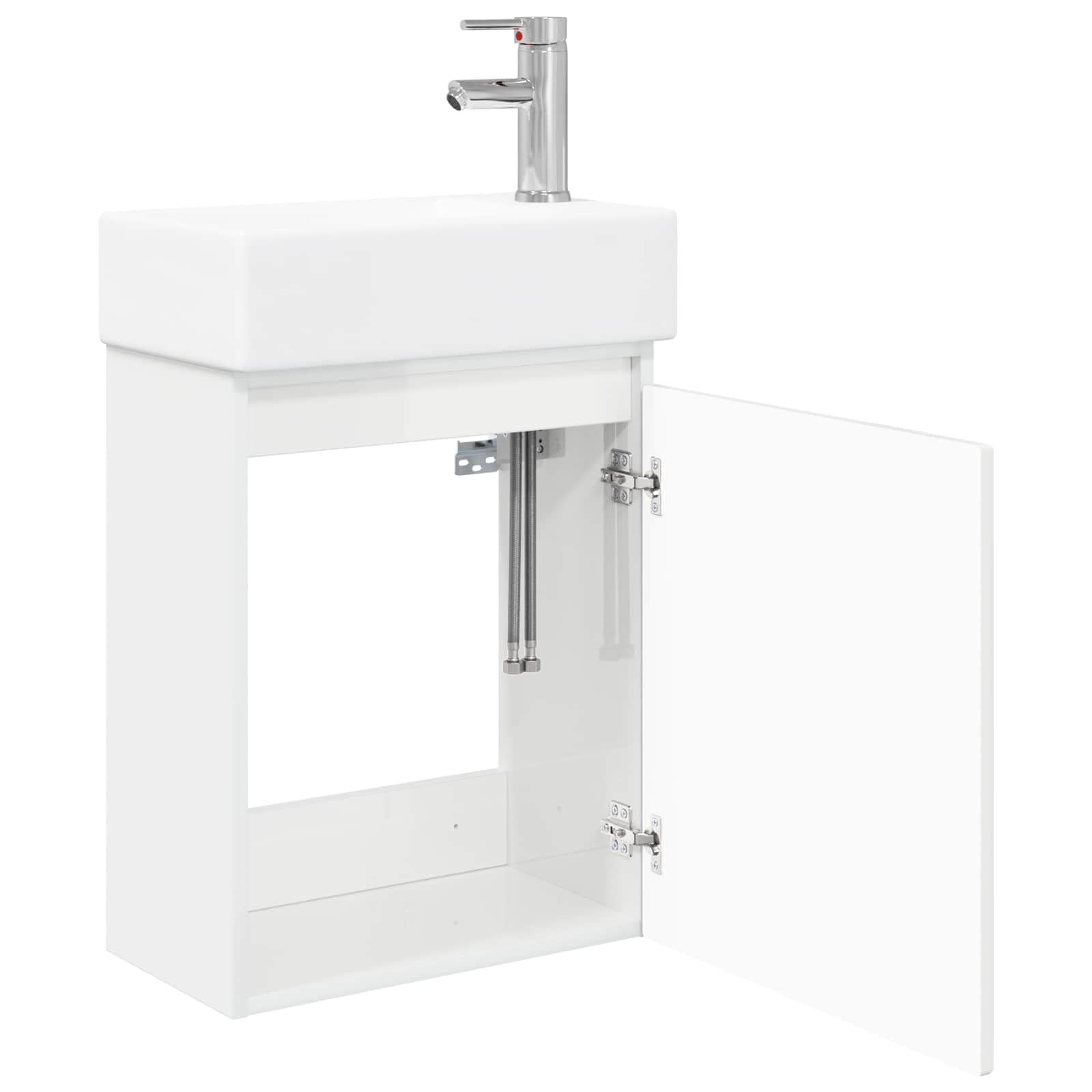 Módulo de baño con grifería Brillante, Tocadores de baño, 20.51 kg-889495