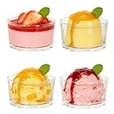 Utilisation multifonctionnelle : parfait pour contenir tout, des salades et des fruits au yaourt, aux céréales, à la crème glacée et aux bonbons, nos ramequins en verre servent de bols à mise en place essentiels, de bols à charcuterie et de petits bols pour tremper.