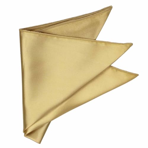 Image of tiemart Solid Color Pocket Squares for Men | For Suits, Perfect for Wedding Parties, 12 x 12 inch / 30 x 30 cm