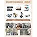Fully Equipped Food Trailer Mobile Food Truck for Sale Hot Dog Cart Ice Cream Cart Mobile Kitchen Trailer for Outdoor Vending, Portable Kitchen Setup for Mobile Food Sales, Street Food Truck Setup