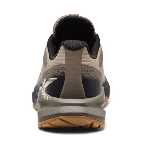 KEEN Men's Targhee Apex Durable Lightweight Comfortable Waterproof Hiking Shoes, Brindle/Canteen, 9.5