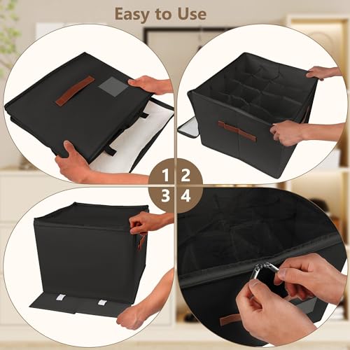 2 Stück Schuh-Organizer für Schrank,Schuhorganizer für Closet, Passt 16 Paare, große Schuhschrank, Schuh-Organizer… – Ansicht 6
