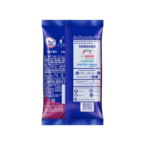Surf Excel Matic Front Load Detergent Powder - 2 K #TOP3