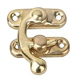 【Gamme d'application】 Ce fermoir à crochet à boucle incurvée est très approprié pour les vieilles boîtes en bois, les boîtes à bijoux, les boîtes-cadeaux, les boîtes à vin, les boîtes à outils, les armoires, les boîtes de rangement, etc. .