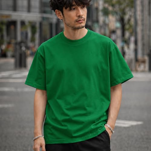 Image of Maydear Men Women Basic T Shirt Cotton Short Sleeve Crewneck Casual Plain Tee Everyday Essential Top