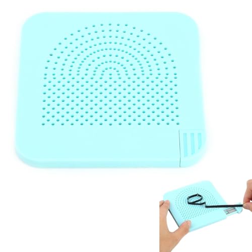 Quilling Knitting Board, Paper Quilling Board Quilling Tool Roll Quiller with Stainless Steel Pins Storage Draw for Paper Craft