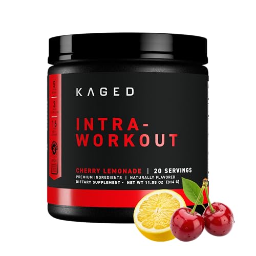 Kaged Intra-Workout Powder | Cherry Limeade | BCAAs L-Citrulline & Beta-Alanine for Endurance