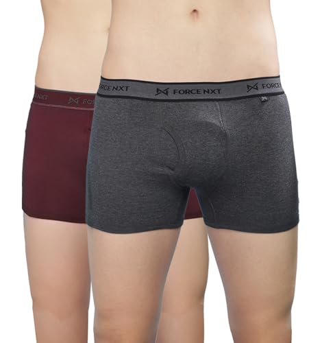 Image of Force NXT Men's Super Combed Cotton Regular Solid Brief | Soft Men Brief Innerwear | Best underwear for Men |Actual Color May Vary