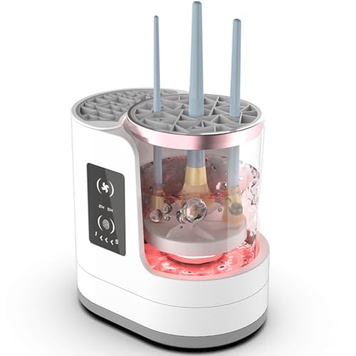 Makeup Brush Cleaner Machine, Portable & Removable Electric Automatic Brushes Cleaners for Cosmetic Brushes (1 Set) image 5