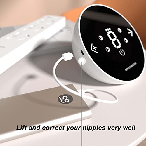 Corretor de Mamilo Elétrico, Corretor de Mamilo Manual Elétrico Tela LEDn Ajuste Sucção Sugadores Di