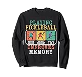 Photo Gallery giocare a pickleball migliora la memoria dink player pickleball felpa Photo Gallery giocare a pickleball migliora la memoria dink player pickleball felpa