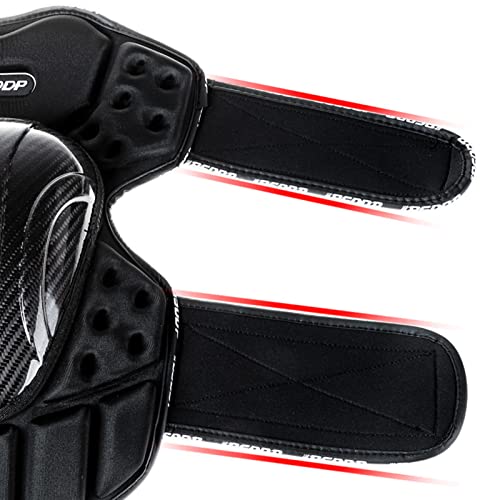 Conjunto de proteção para motocicleta,Almofadas de cotovelo de motocicleta à prova de vento engrossa